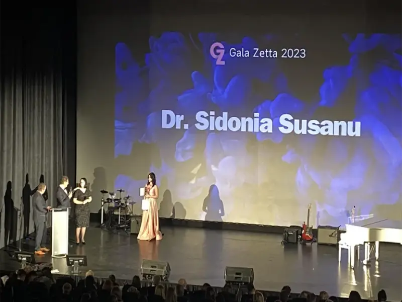 Alexia, adolescenta cu ambele brate replantate, la Gala Zetta | Poveste de supravietuire si recunostinta pentru Dr Sidonia Susanu